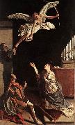 GENTILESCHI, Orazio Sts Cecilia, Valerianus and Tiburtius dfgj USA oil painting artist